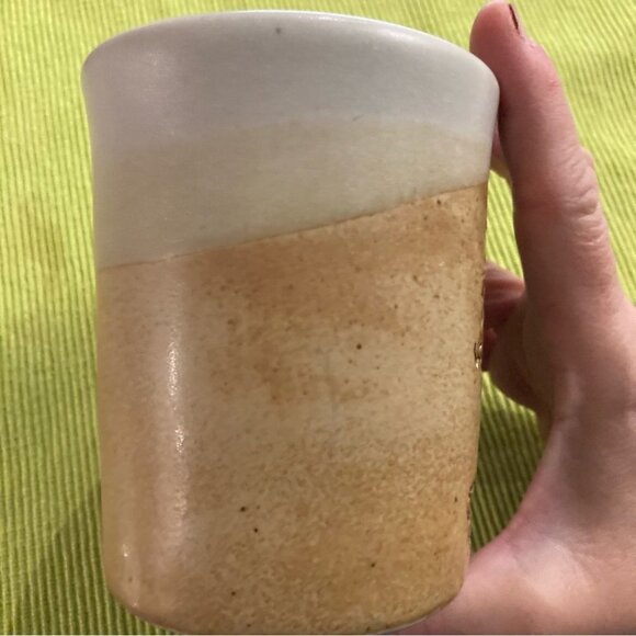 COLD MOUNTAIN POTTERY Burlap & Beans Coffee Mug - Picture 5 of 8